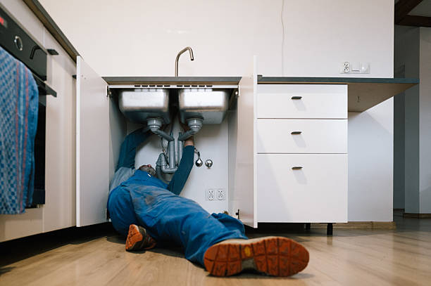 Professional Plumbing technician working in Verona, WI